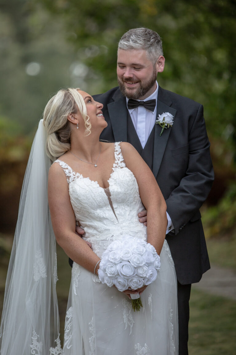 Mr & Mrs Giblin at Nunsmere Hall country house wedding venue