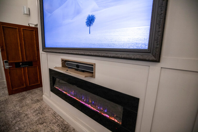 Nunsmere Hall Conference Room TV