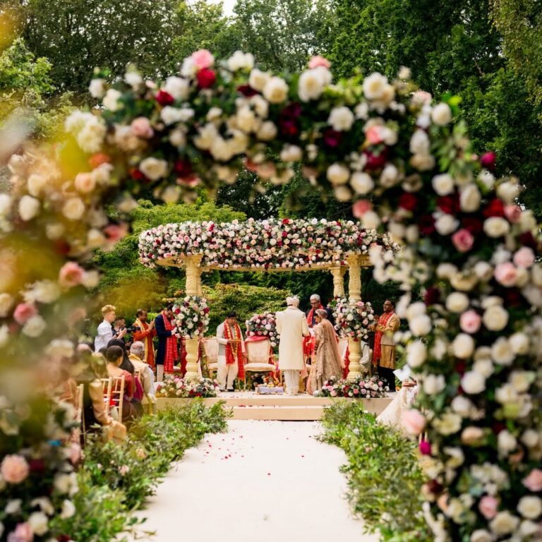 nunsmere hall outdoor ceremonies gardens