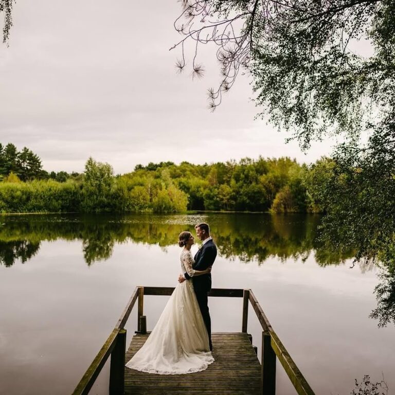 nunsmere hall lake wedding photos